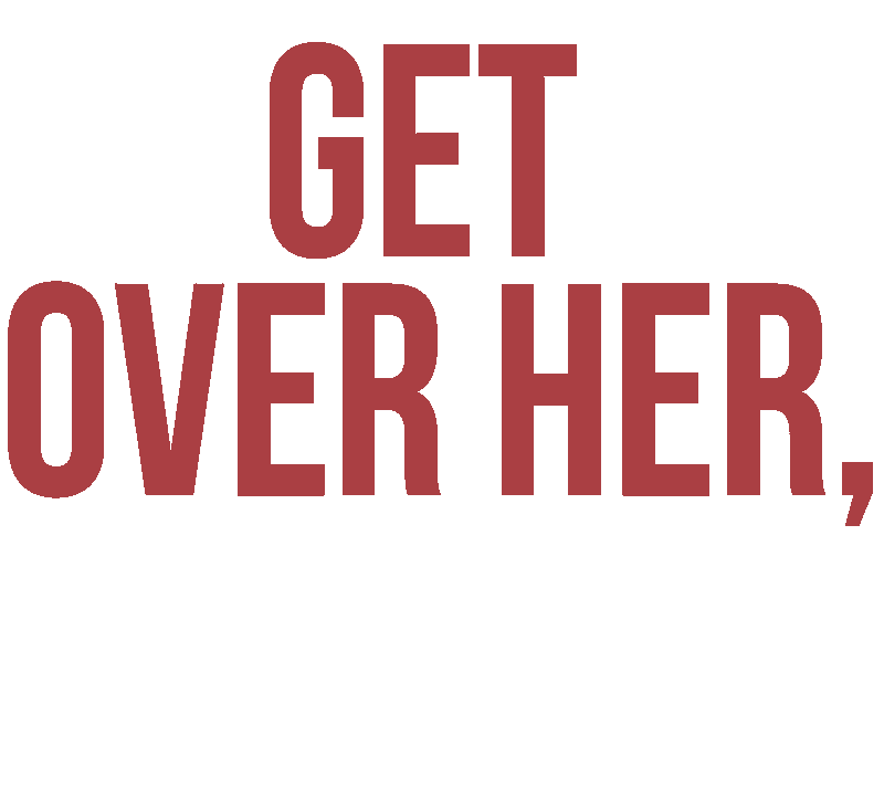 Get over her footer logo
